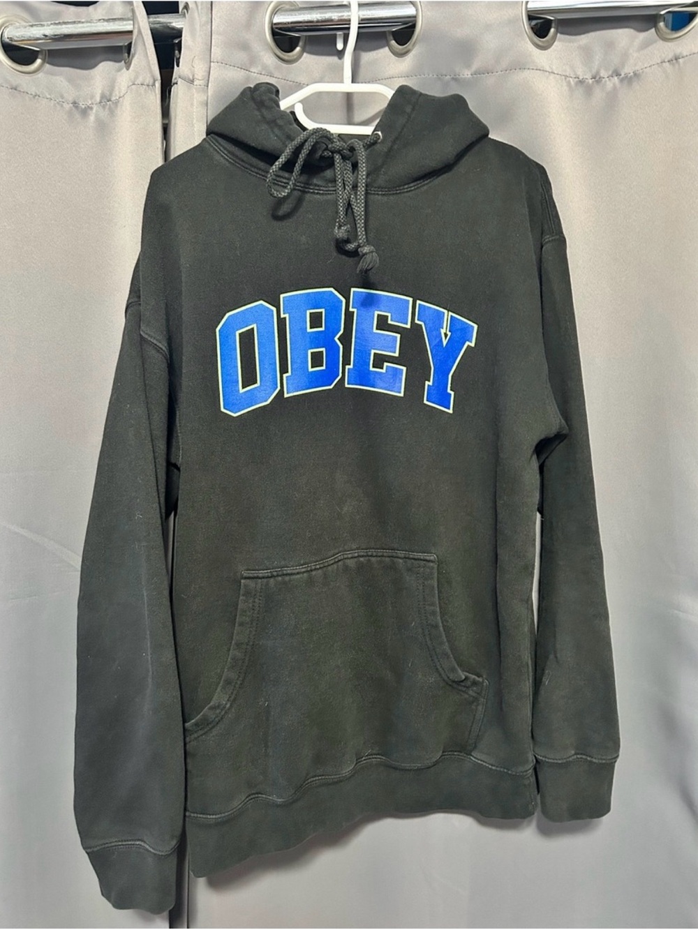 OBEY Men's Black Hoodie